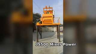 JS500Beton karıştırıcı.